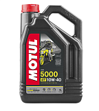 Моторное масло Motul 5000 4T 10W-40 HC-Tech 4 L, 104056