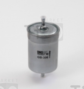 Фильтр тонкой очистки топлива БиГ GB-306 (ГАЗ 3110 штуцер)