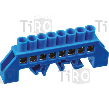 Шина "N" нулевая Navigator 71187 в изоляционной оболочке, 8отв. /10/500/