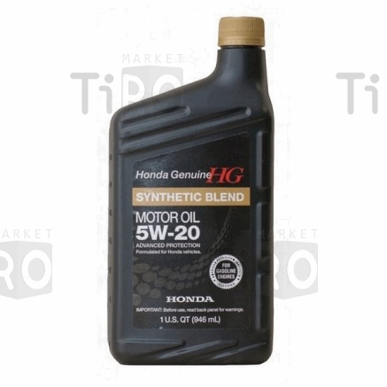 HONDA Synthetic Blend SAE 5W20 SN (0,946л) масло моторное