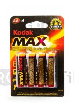 Батарейка Kodak Max LR6 пальчиковая 4 штук