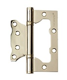 Шарнир ТRODOS 100х75х2 без врезки б/к золото цена за 2шт.