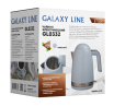 Чайник Galaxy GL-0332, 1.7л. дисковый 2200Вт небесный