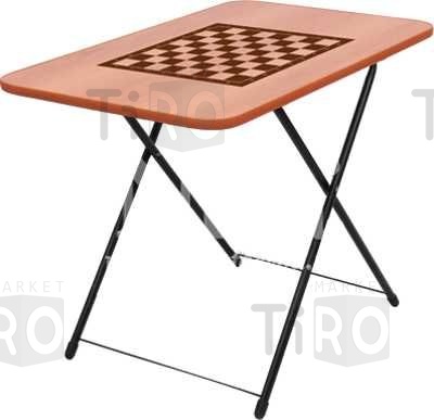 Стол туриста игровой (шахматы) 750*500*500/620 мм. ТСТИ