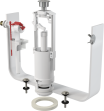 Арматура для унитаза клапан боковой 1/2, Alcaplast SA2000K/2, Чехия