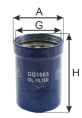 Фильтр масляный Goodwill OG 1065\RE504836 Фильтр масляный Goodwill OG 1065\RE504836