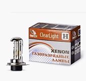 Лампа ксеноновая Clearlight H4 (Би) 6000K 2шт