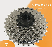 Кассета Shimano Acera, 01006, HG41, 7 скоростей, 11-28Т, серебристая