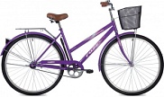 Велосипед Foxx 28" Fiesta 154844 фиолетовый, сталь, размер 20" + передняя корзина
