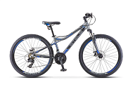 Велосипед Stels Navigator-610, V040, MD 26" (d14) антрацитовый/синий
