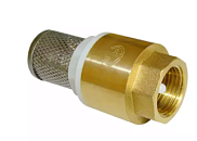 Обратный клапан Aqualink 1 1/4" с пластиковым сердечником с сеткой