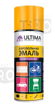 Краска-спрей Ultima,ULT103, флуоресцентная, оранжевый 520мл