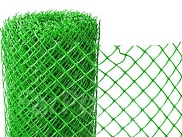 Сетка садовая ячейка ромб 15*15мм, рулон 2,0*10м, зеленая 