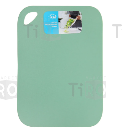 Доска разделочная Idea М1578, 350*250мм гибкая фисташковый Доска разделочная Idea М1578, 350*250мм гибкая фисташковый