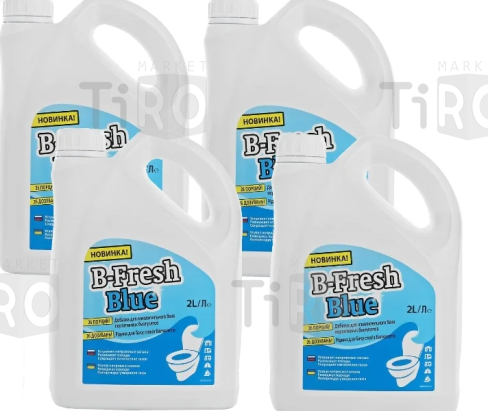 Биотуалетная жидкость Thetford B-Fresh Blue 2,0л для накопильных бачков
