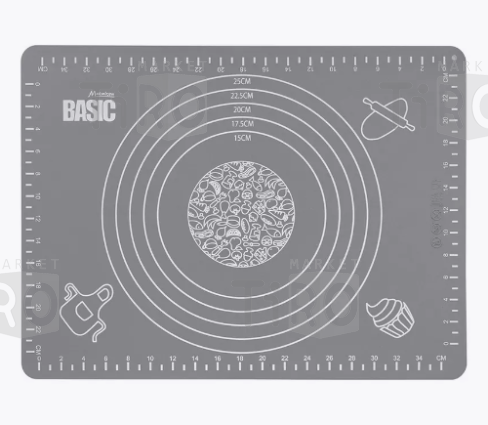 Коврик кулинарный силиконовый со шкалой 40*30см Marmiton