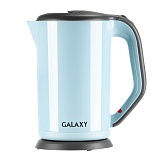 Чайник 1.7л, Galaxy GL-0330 дисковый 2000Вт, голубой
