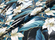 Клеенка "Глянец" 5719-1, трехслойная на тканевой основе 1,37*20м