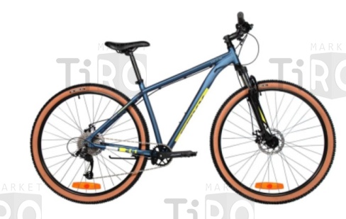 Велосипед Foxx Meridian 26" 174278, синий, алюминий, размер 14 Велосипед Foxx Meridian 26" 174278, синий, алюминий, размер 14