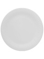 Тарелка одноразовая d-180мм, бумажная, цена за 50шт. белая