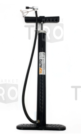 Насос ручной универсальный (480 см3, до 5 АТМ), металлический 3 насадки в пакете с клапаном Топ Авто НН-4805