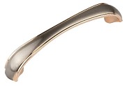 Ручка мебельная скоба, Trodos ZY-697 (128), золото-никель