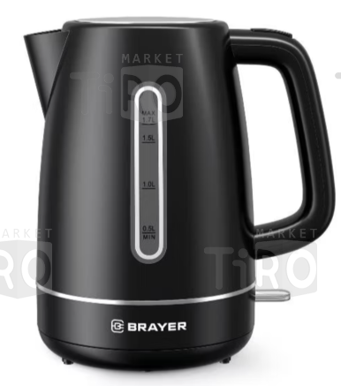 Чайник Brayer BR6103BK, 1,7 л, 2200Вт Чайник Brayer BR6103BK, 1,7 л, 2200Вт