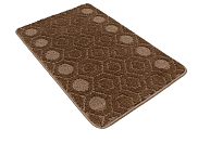 Коврик для ванной Shahintex icarpet Актив цвет кофе с молоком 55, 50*80+50*40 002