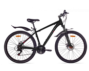 Велосипед Black Aqua Cross 2782 MD matt 27,5" (РФ) (черный, 21")