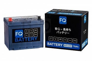 Аккумуляторная батарея FQ Blue Energy Series 80D26R, 70Ah, 600A, 258x172x200