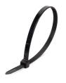 Хомут пластиковый Стандарт (стяжка) 4*150 мм черная (уп-ка 100 шт)
