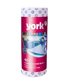Салфетка York 2048 вискоза 40шт. в рулоне 25*40