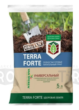 Почвогрунт "Здоровая земля" Terra Forte, 5л