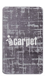 Коврик Shahintex Арт icarpet "Гранж" мокко 80, 60*100