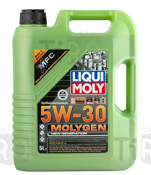 Mоторное масло LiquiMoly Molygen New Generation 5W30 SP GF-6A 9952A (5л)