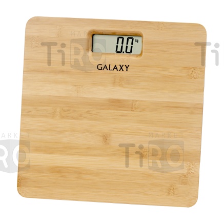 Весы напольные электронные 0-180кг, батарейка в комплекте, Galaxy GL-4809