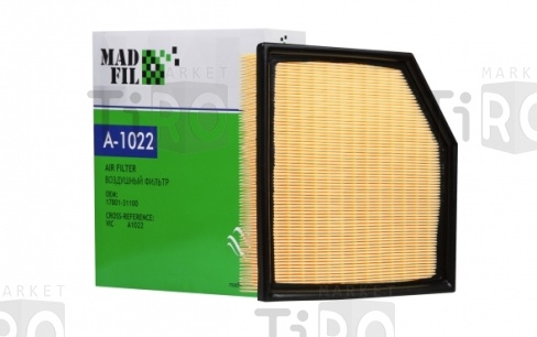 Фильтр воздушный Madfil A-1022 Toyota 17801-31100