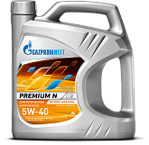 Cинтетическое масло Gazpromneft Premium N 5w40 SN/CF, 5л