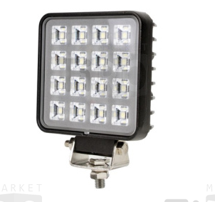 Рабочий свет Zooml WL-P334002H 9-32V 16W 6000К Premium (Osram/16, направленный, 90х110х29.8)