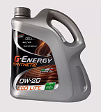 Моторное масло G-Energy Synthetic Eco Life 0w20, 4л