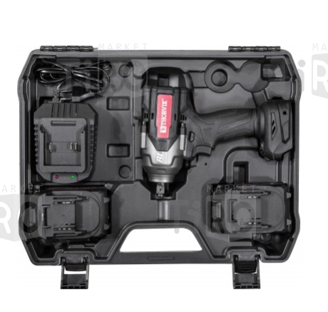 Гайковерт ударный аккумуляторный бесщёточный 1/2"DR, 21В, 1080, BBIW121080