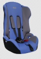 Детское автомобильное кресло ZLATEK "Atlantic Basic" синий, 1-12 лет, 9-36 кг, группа 1/2/3