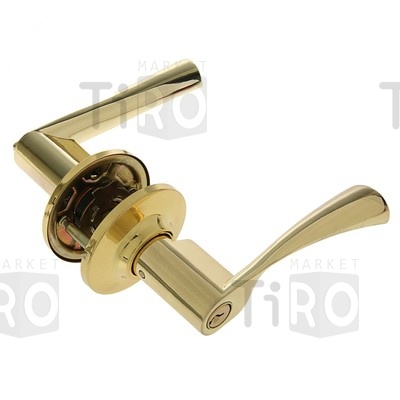 Защелка ЗВ2-01 (золото), ключ/фиксатор