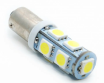 Светодиод Маяк 24V4 White 4SMD Т8 BA9S (10 шт)