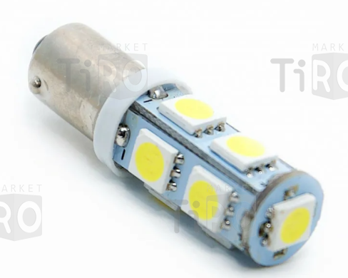 Светодиод Маяк 24V4 White 4SMD Т8 BA9S (10 шт)