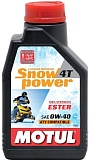 MOTUL SnowPower 4T 0w40 100% Synt.Ester 1л масло моторное