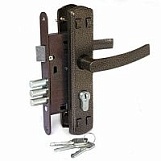 Замок врезной Могилев ЗВ4-1-8-19 бронза
