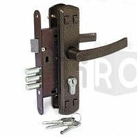 Замок врезной Могилев ЗВ4-1-8-19 бронза