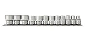 Набор головок торцевых 3/8"DR на держателе, 8-19 мм, 12 предметов, S12S1112SM