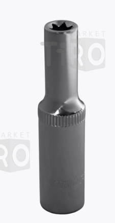Головка 1/4"DR торцевая глубокая Torx®, 114708, Е8 Головка 1/4"DR торцевая глубокая Torx®, 114708, Е8